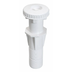 Aquareva Stofzuigeraansluiting + muurdoorvoer - Wit