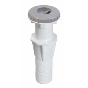 Aquareva Stofzuigeraansluiting + muurdoorvoer - Grijs