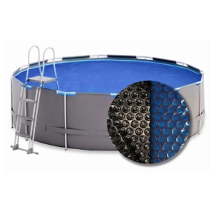 W'eau solar cover rond