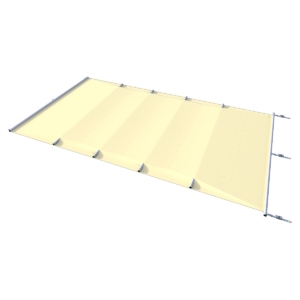 Standaard veiligheidsafdekking - Vanille - per m²