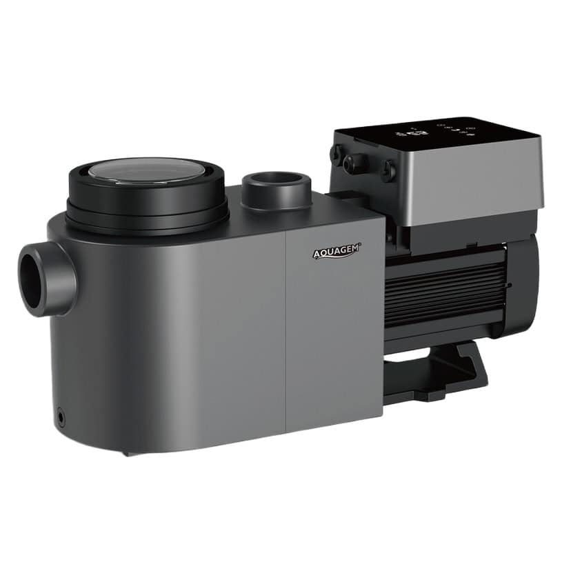 Zwembadpomp Aquagem InverPro IP30 voor zwembadwatercirculatie.