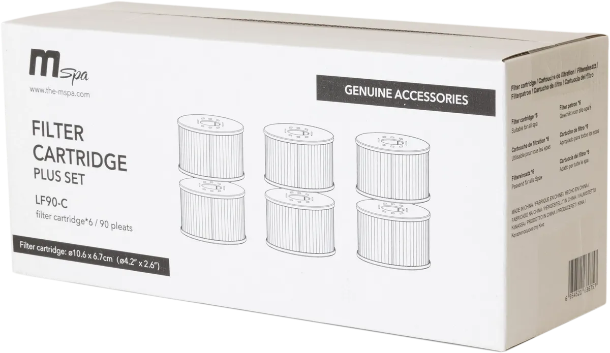 MSpa spafilter - 6 stuks
