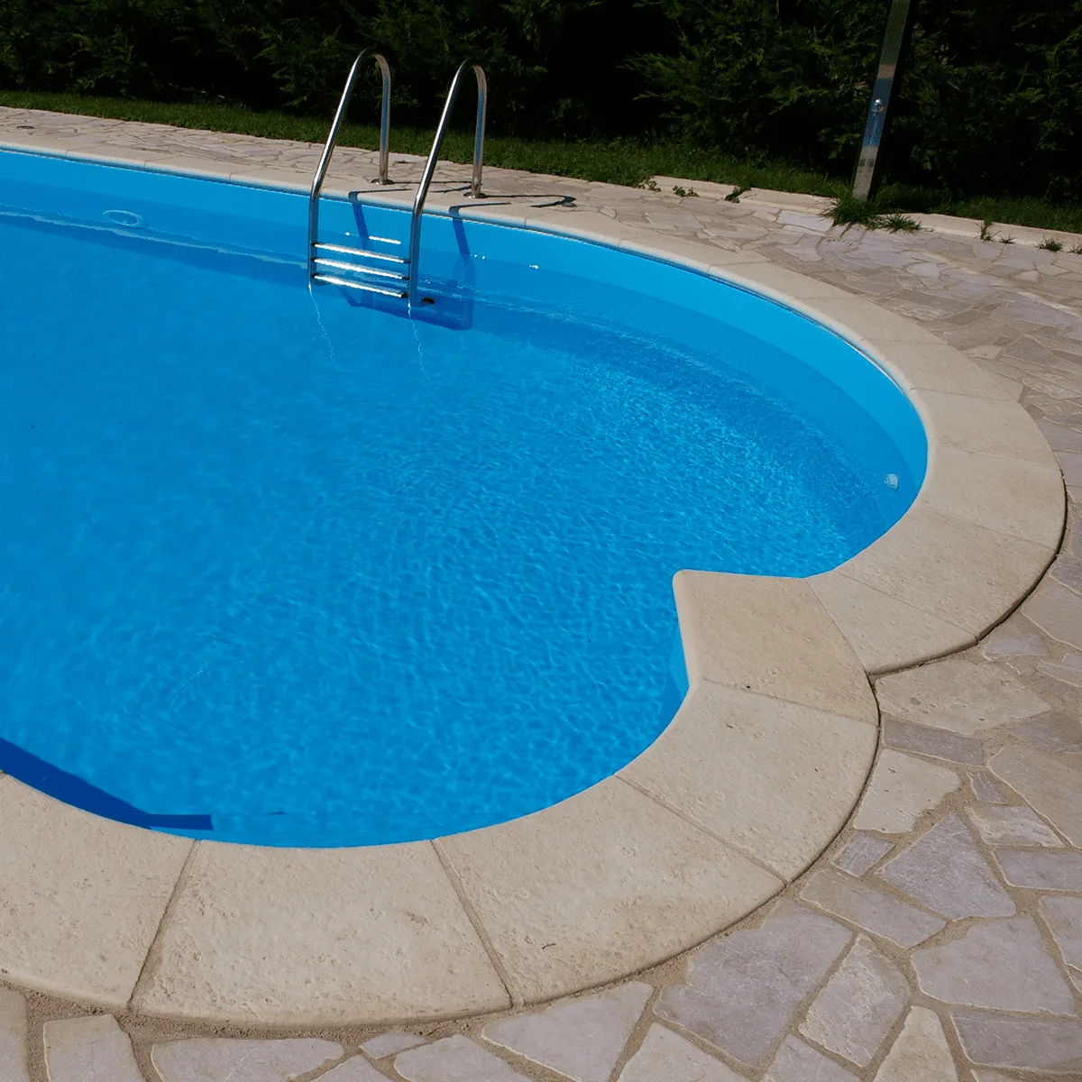 Elbe zwembadfolie Blauw 1,65 x 25m