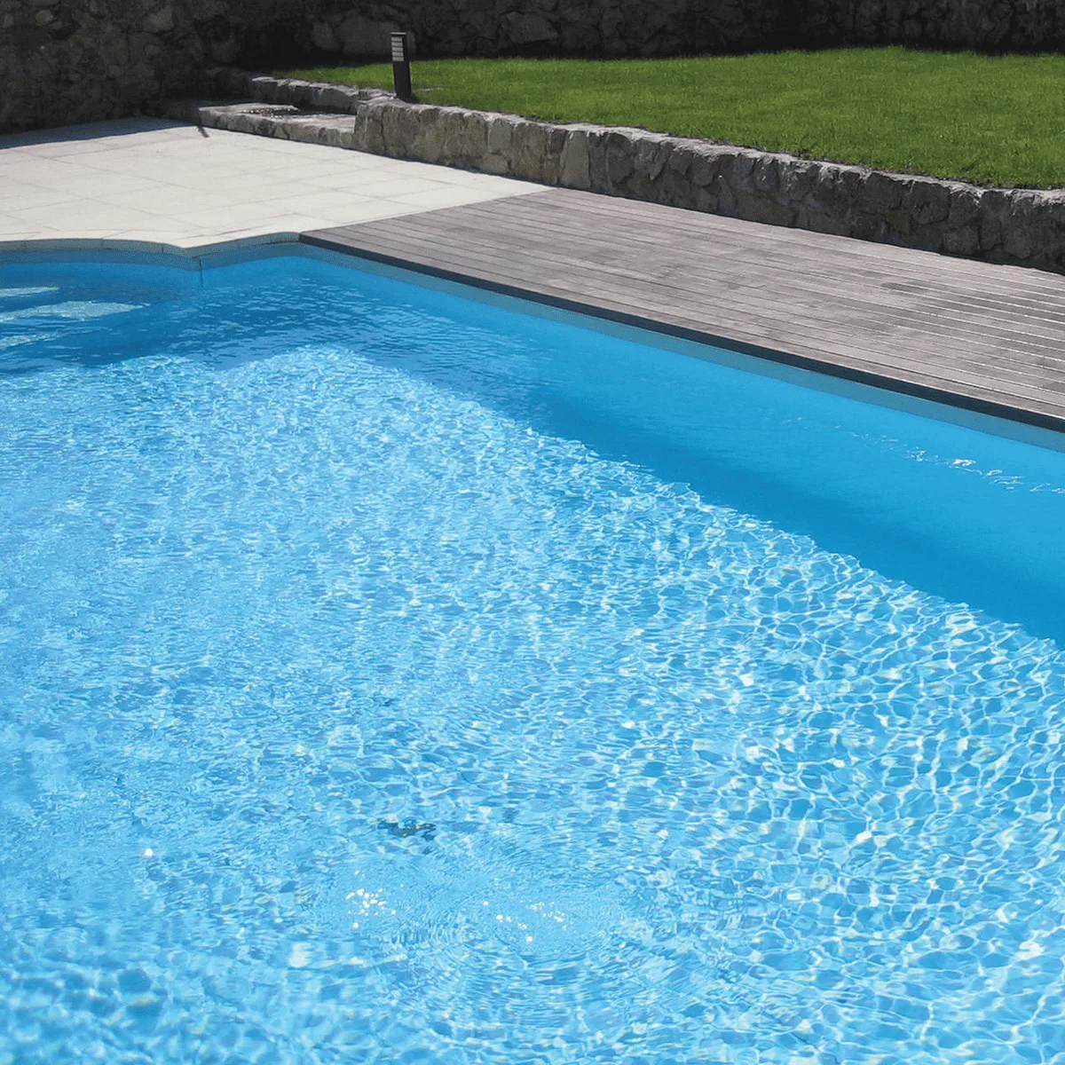 Elbe zwembadfolie Lichtblauw 2,00 x 25m