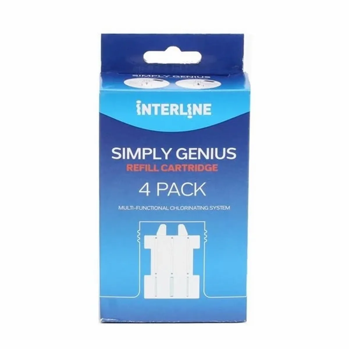 Interline simply genius navulpakket