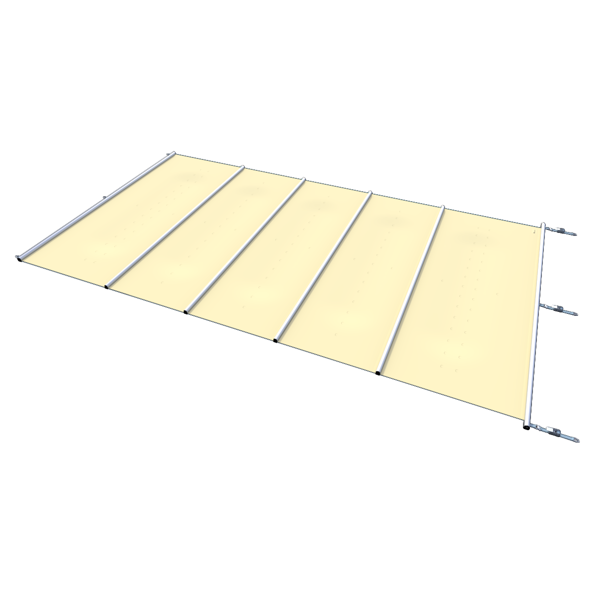 Veiligheidsafdekking Segment – Vanille – Per m²