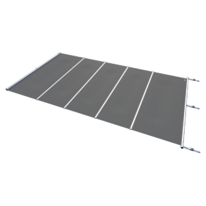 Veiligheidsafdekking Flat – Donkergrijs / Antraciet – Per m²