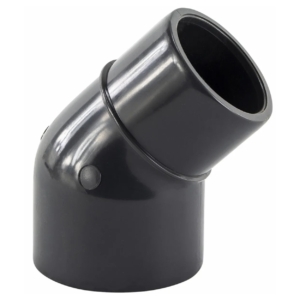 knie 45 graden, verlopend, 50/40mm x 50mm