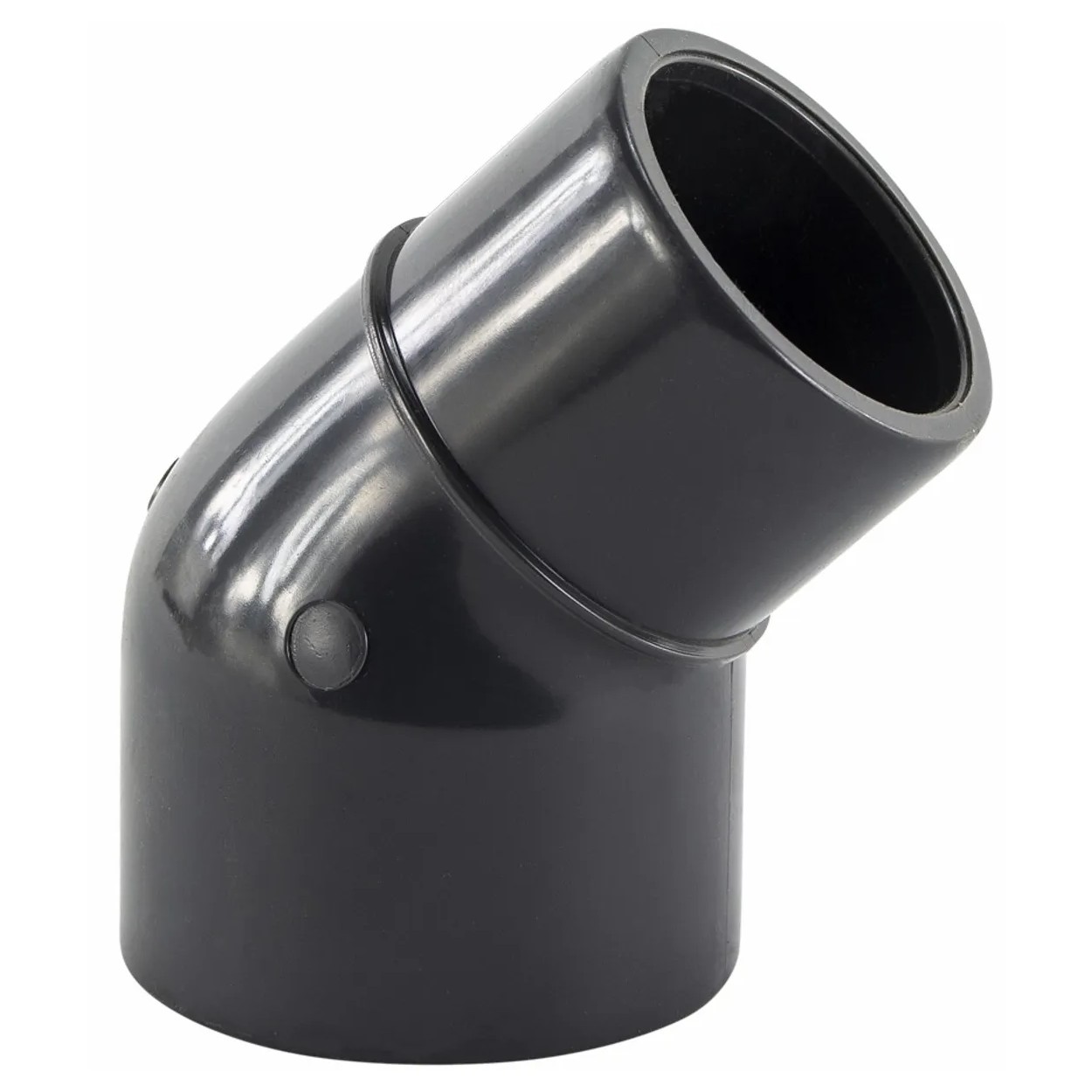 knie 45 graden, verlopend, 63/50mm x 63mm