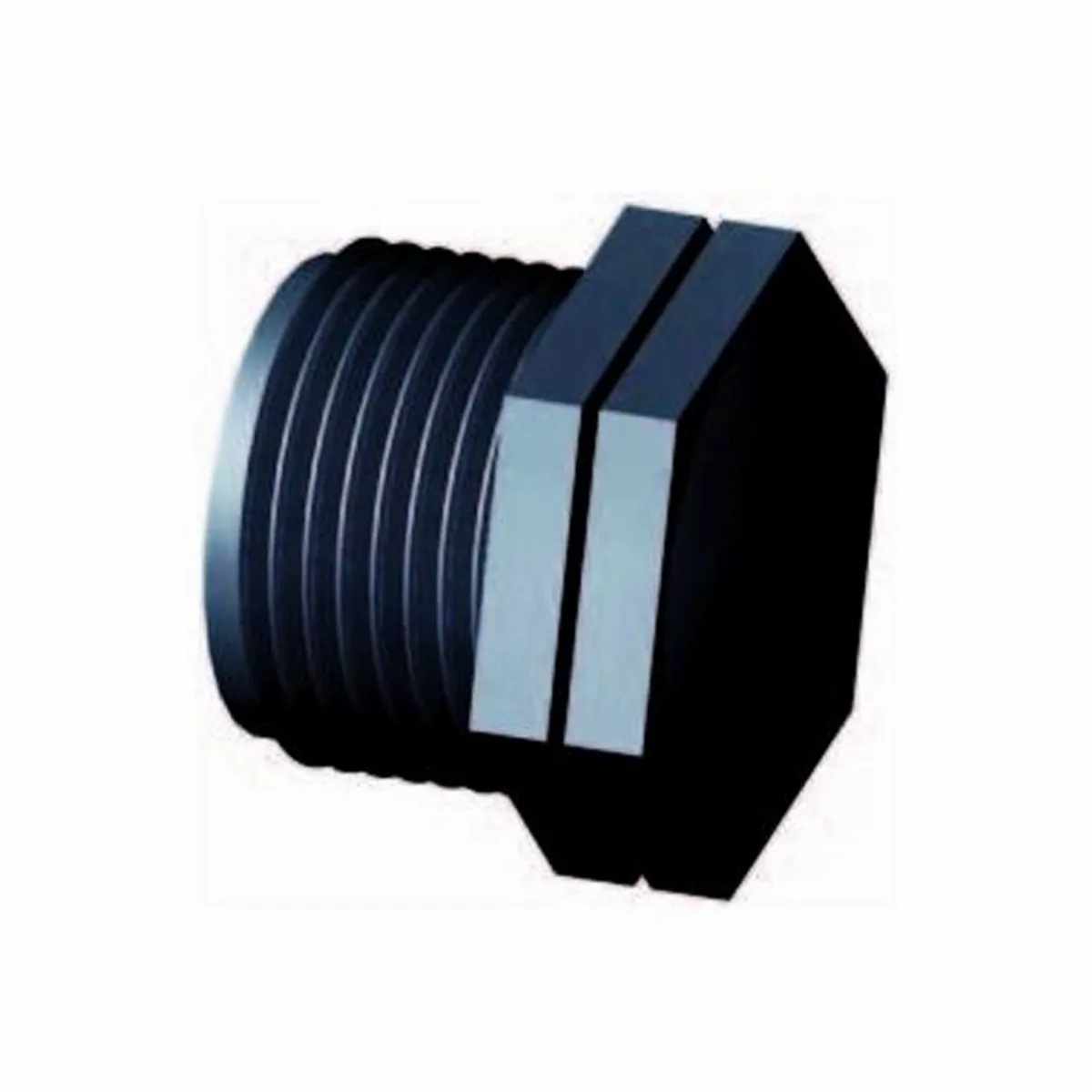 PVC afsluitingsplug buitendraad 3/4"