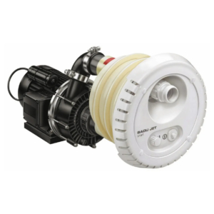 Badu Jet Smart 40m3/u afbouwset met krachtige 1.6 kW pomp voor zwembaden.