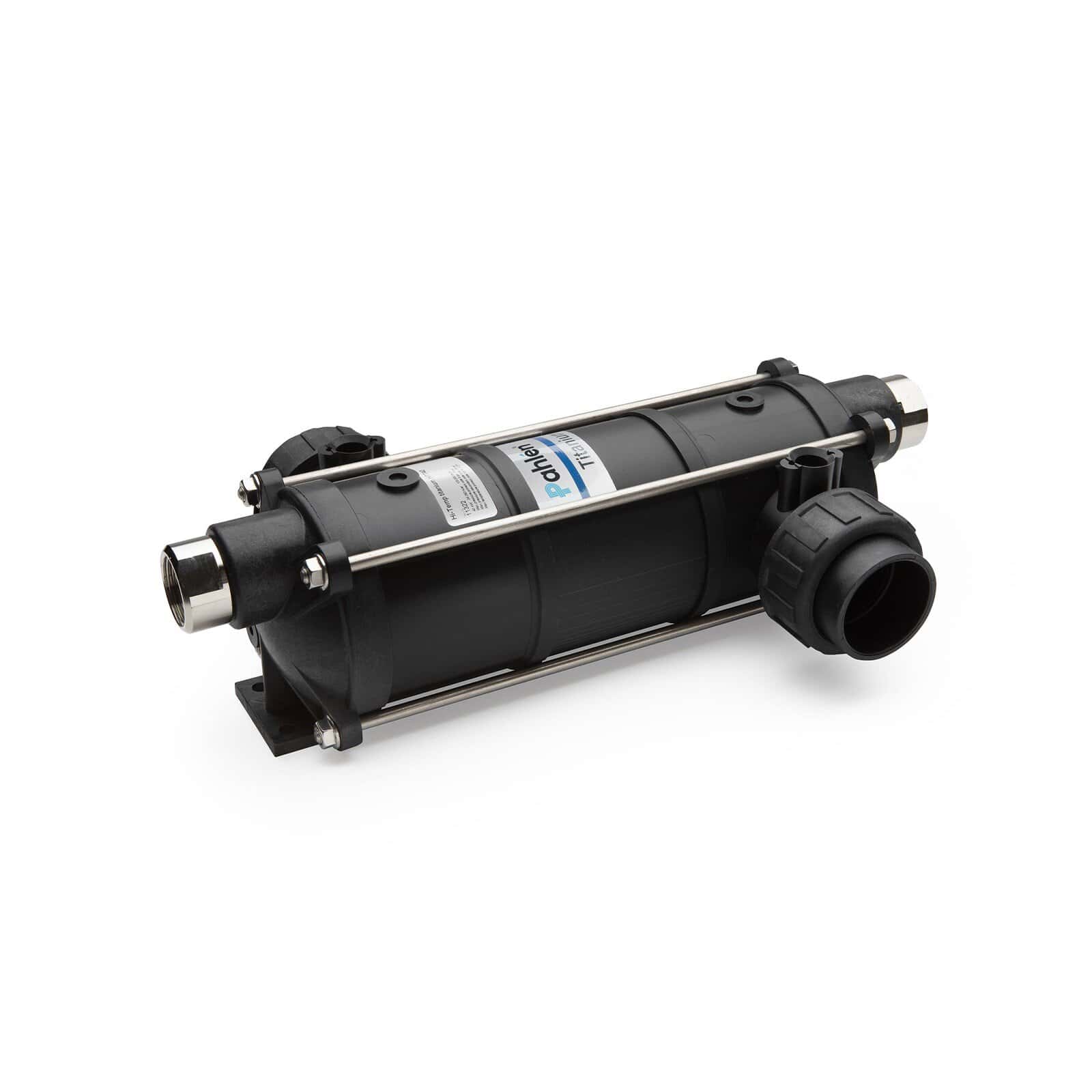 Pahlen warmtewisselaar Hi-Temp Titanium 75 kW voor zwembadverwarming.