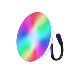 Verlichte zwembadverlichting met RGB-kleuren, 100 mm diameter, ideaal voor sfeervolle zwembadverlich.