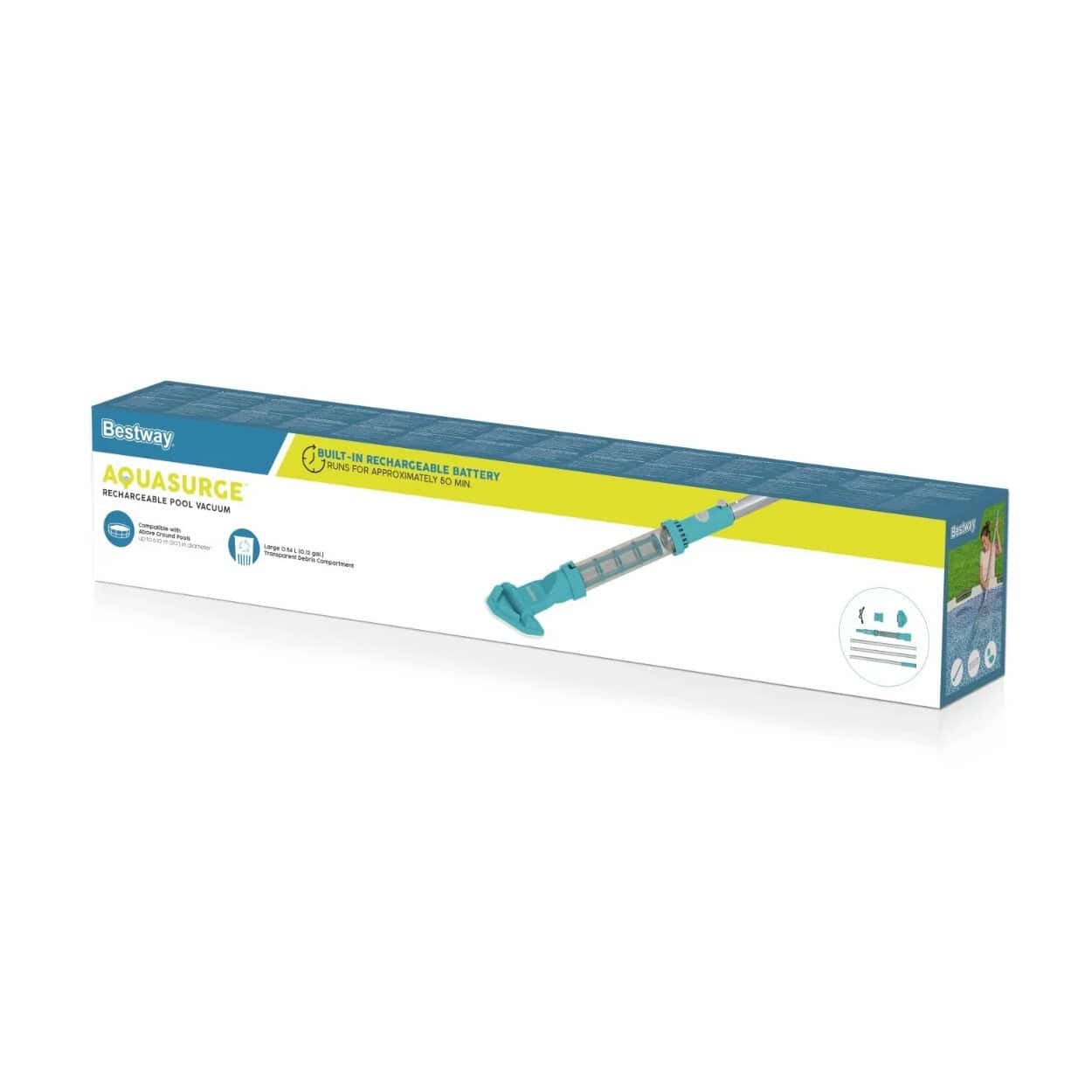 Zwembadstofzuiger voor schoonmaken van zwembaden, compatibel met Bestway AquaSurge.