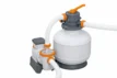 Zandfilterpomp en accessoires voor Bestway Power Steel zwembad.