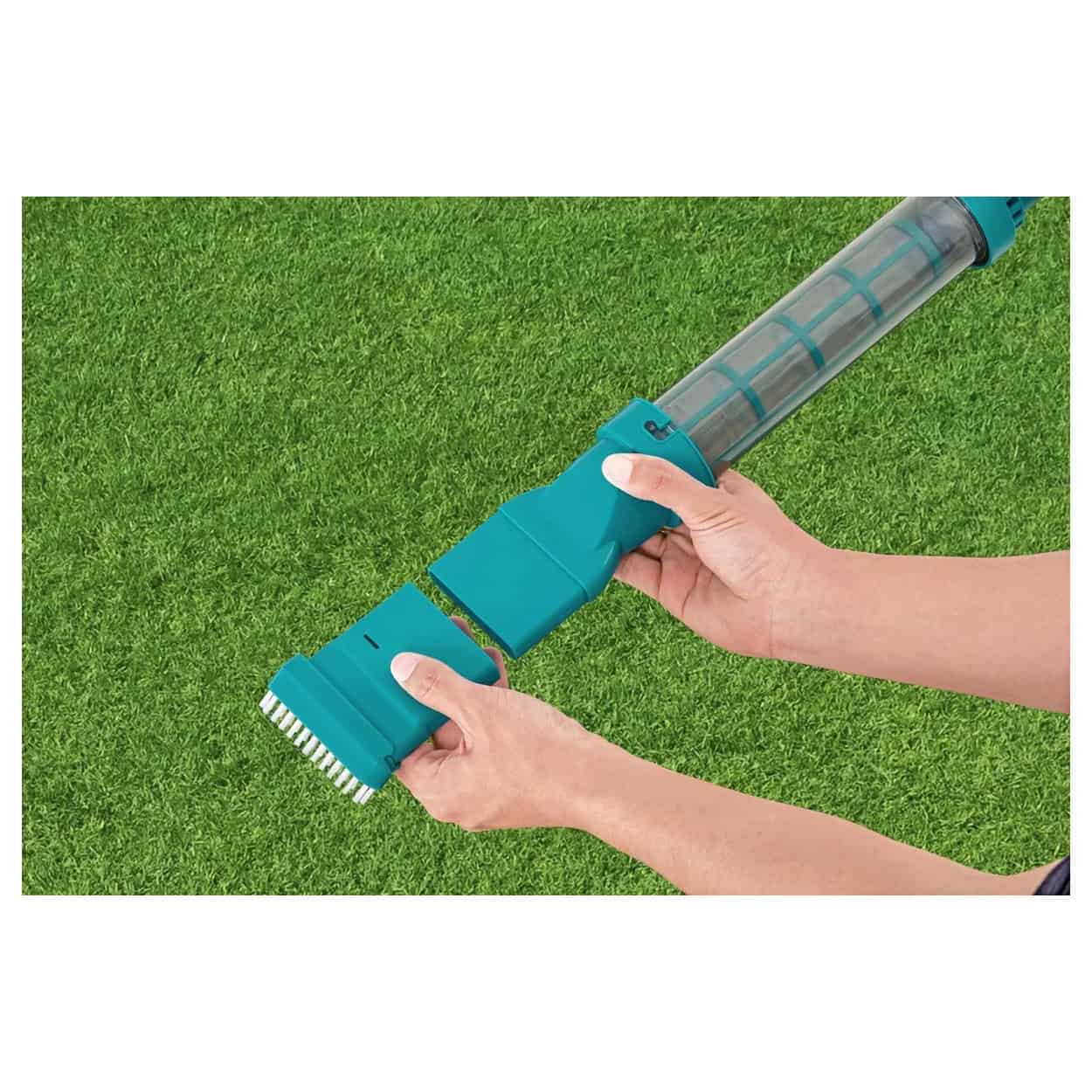 Elektrische zwembadstofzuiger voor schoonmaken van zwembaden.