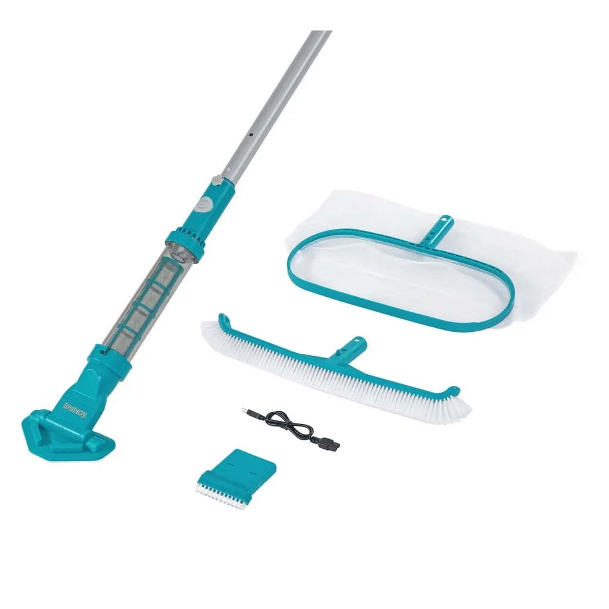 Zwembadstofzuiger set voor zwembadonderhoud Bestway AquaSurge.