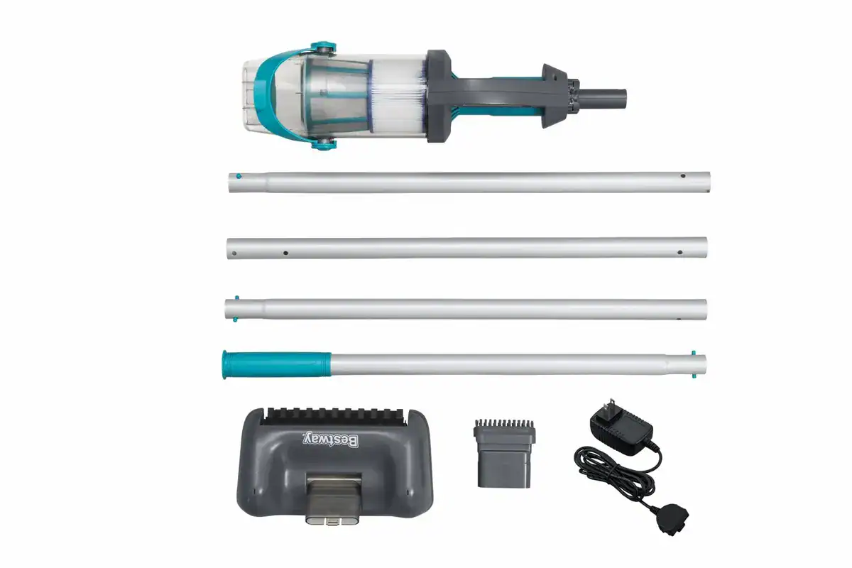 Elektrische zwembadstofzuiger voor schoonmaken van zwembaden.