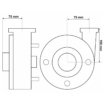 LX LP200 spa massagepomp 2 PK, 1 snelheidsinstelling voor ontspannende baden.