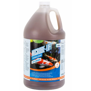Microbe-lift Clean & Clear waterbehandeling voor heldere vijverwater, 4 liter.