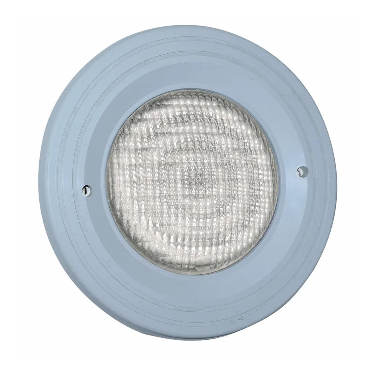 LED zwembadlamp wit met inbouwset voor inbouw in zwembad.
