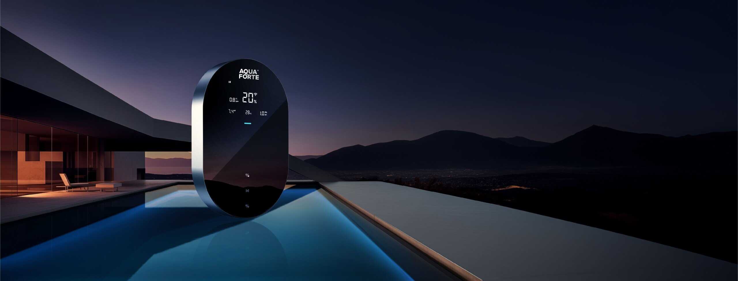 AquaForte B-Clear LS60 zoutwater elektrolyse apparaat voor zwembaden tot 40 m³.