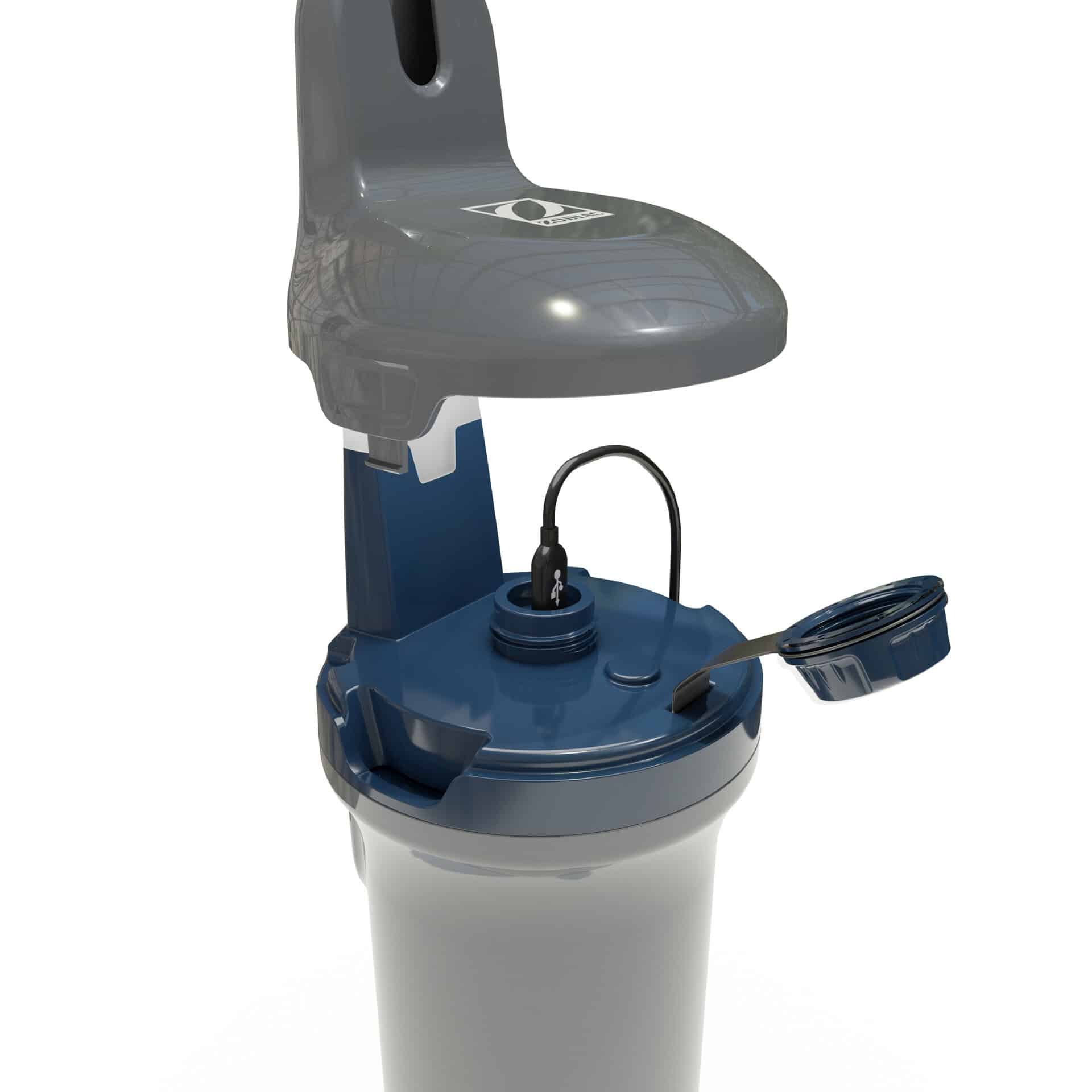 Waterzuiveringsapparaat voor schoon en helder zwembadwater.