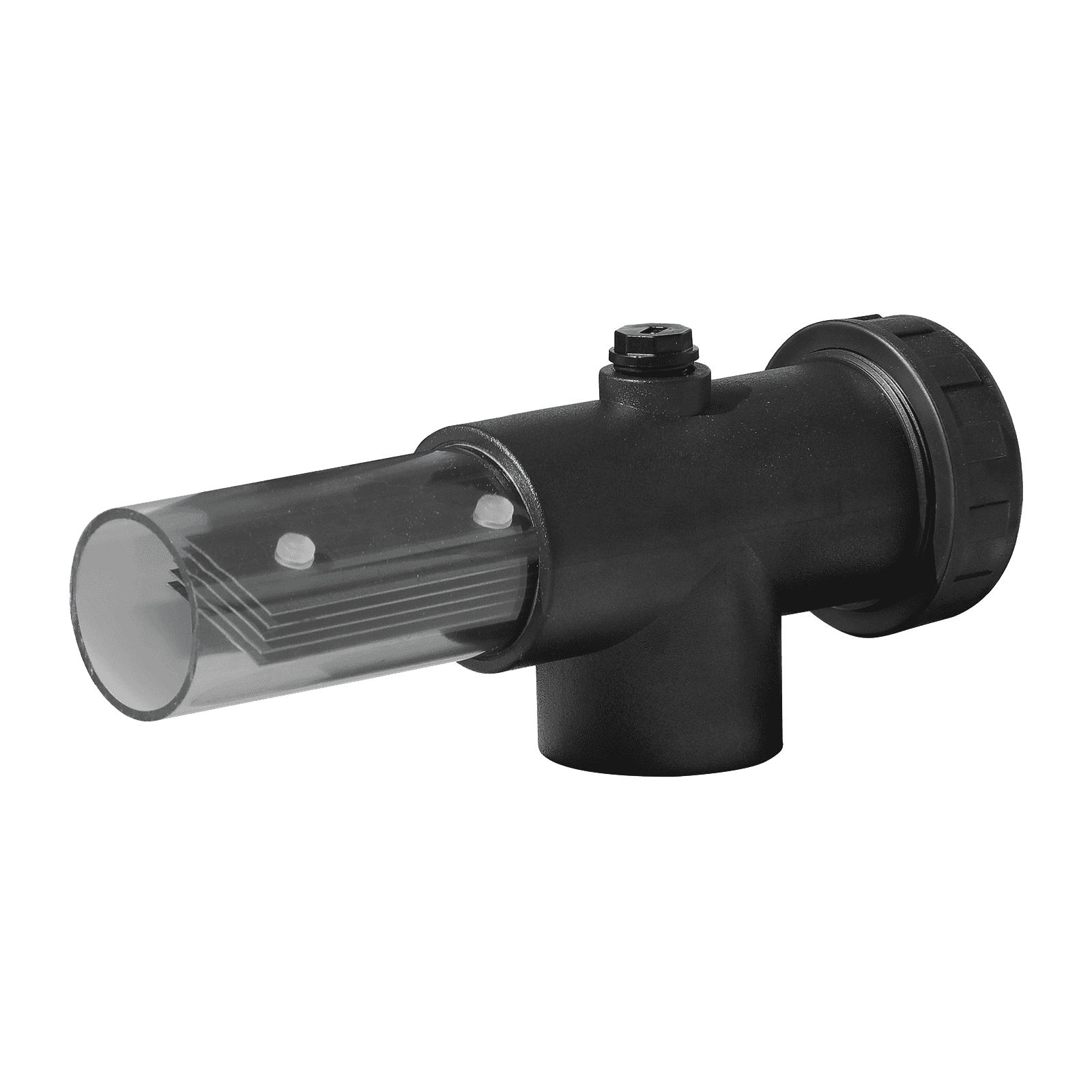 Zoutwater elektrolyse apparaat voor zwembaden tot 30m3, geschikt voor automatische waterbehandeling.