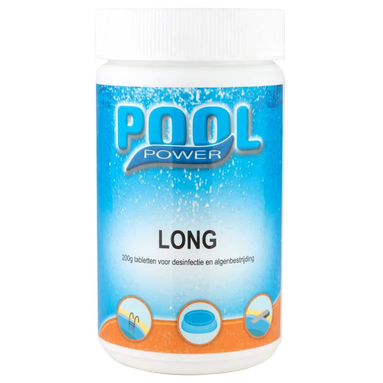 Pool Power chloortabletten 200 grams 1 kg