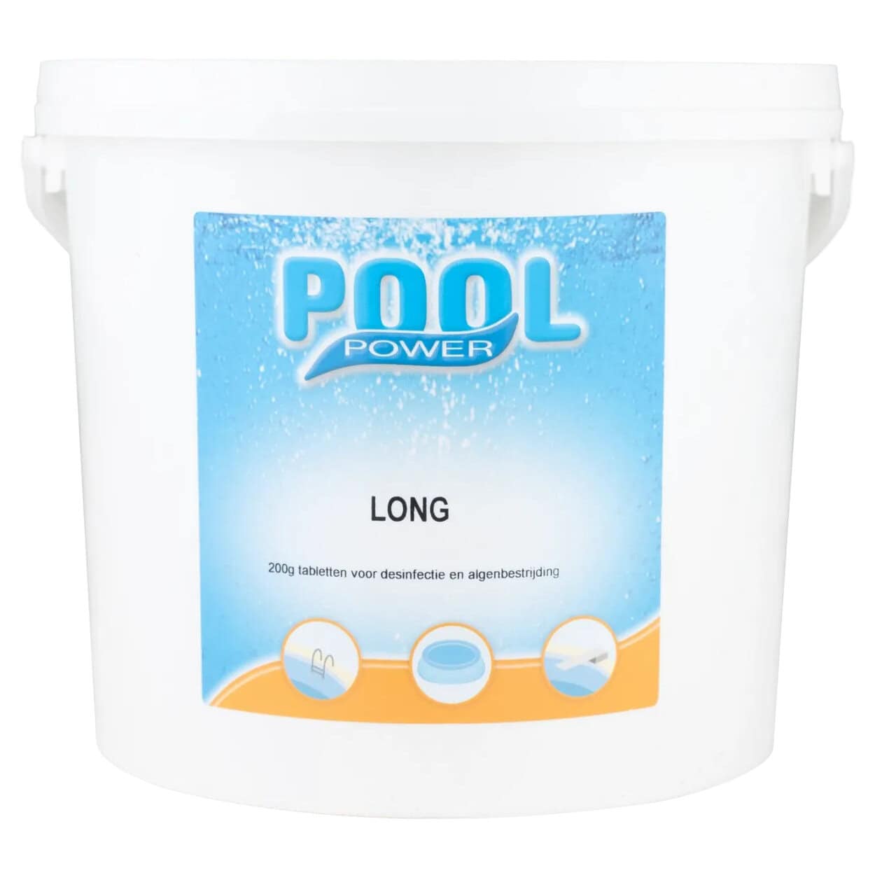 Pool desinfectie tabletten voor schoon en veilig zwemwater.