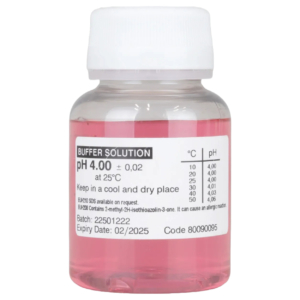 Kalibratievloeistof voor pH-sensoren 4.00, 90 ml, geschikt voor zwembadwater.