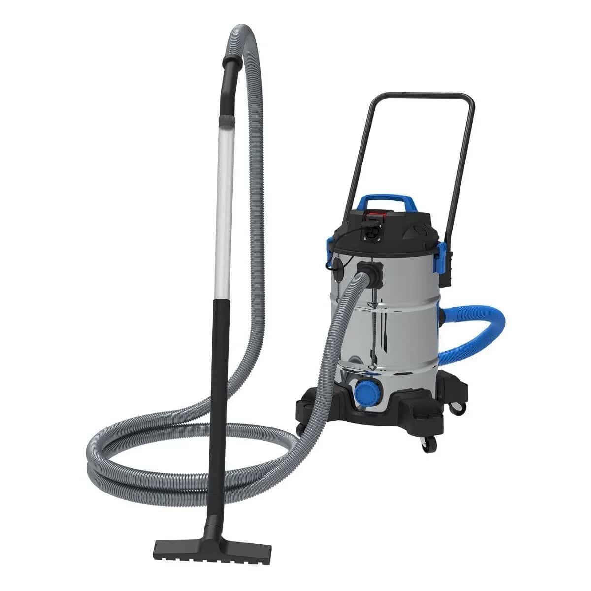 Vijverstofzuiger voor het reinigen van vijvers en zwembaden.