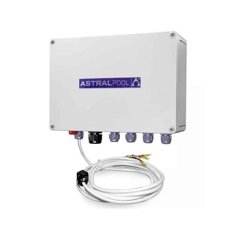 Astral relaisbox voor Elite Connect & Sugar Valley, geschikt voor zwembadautomatisering.
