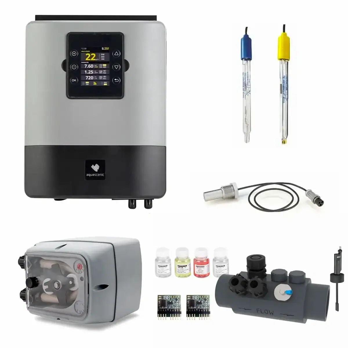 Hydrolyse Elite set voor zwembadwater tot 65 m3.