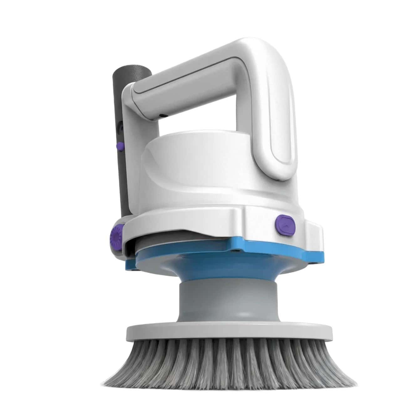 Elektrische zwembadborstel voor schoonmaken van zwembaden.