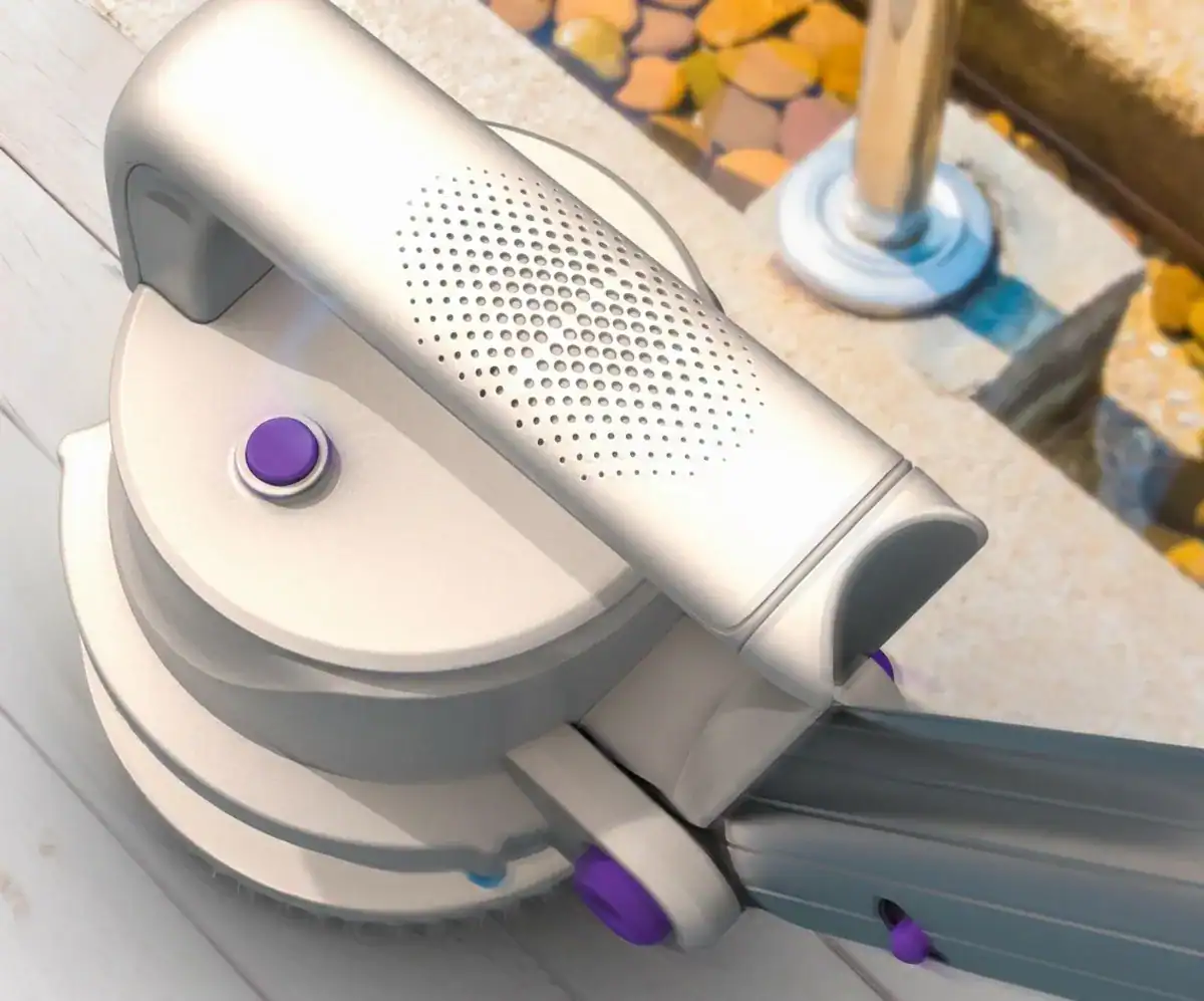 Alternatieve zwembadborstel voor schoonmaken en onderhoud.