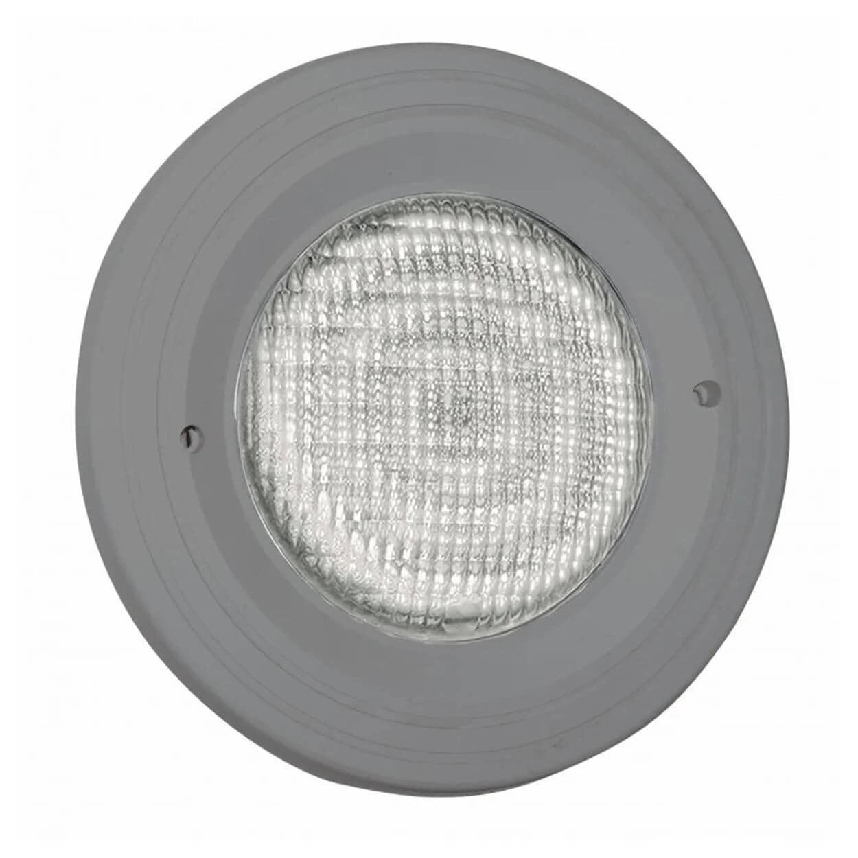 LED zwembadlamp inbouwset in antraciet, geschikt voor zwembaden.