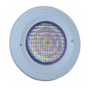 LED zwembadlamp inbouwset met kleurrijk licht, geschikt voor zwembaden.