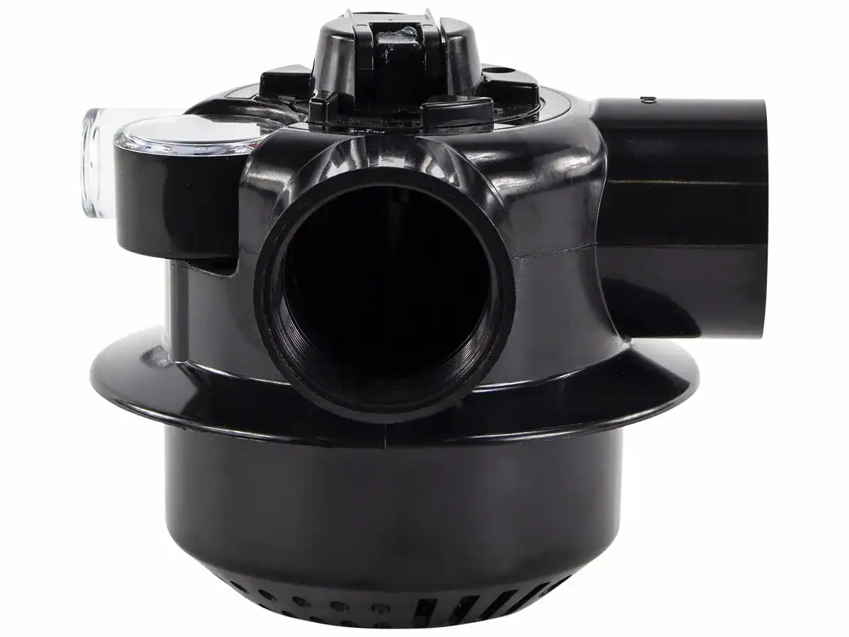 4-weg klep voor zandfilterset, 1,5 inch topmount, eenvoudig te installeren.