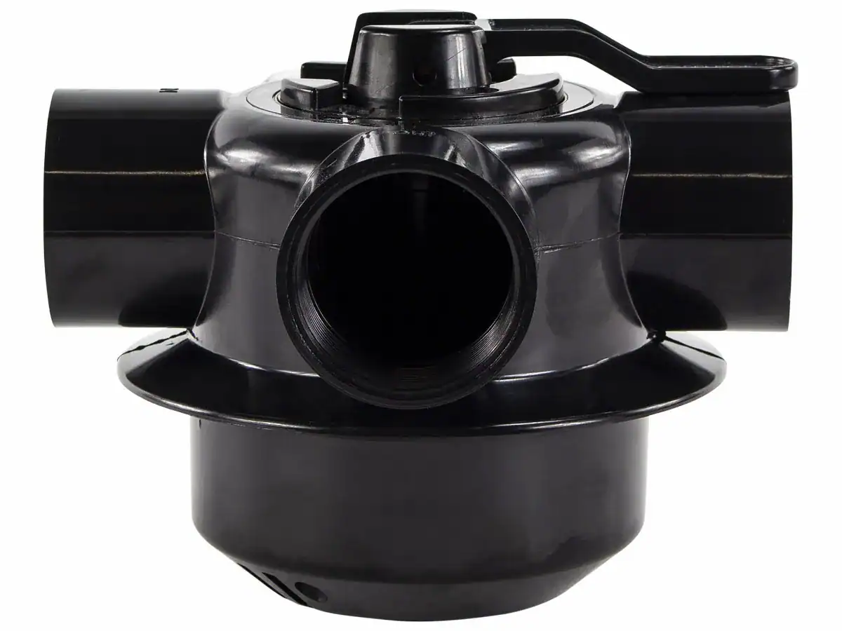 4-weg klep voor zandfilterset, 1,5 inch topmount, eenvoudig te installeren.