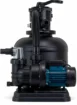Zandfilterset DK 310 voor zwembadreiniging, capaciteit 4 m³/u, inclusief filter en pompa.