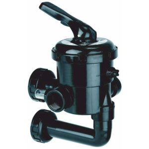 6-weg klep 1,5" Sidemount voor zwembad zandfilter.