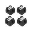 Trillingsdempers voor mini warmtepompen, set van 4 stuks, vermindert geluid en trillingen.