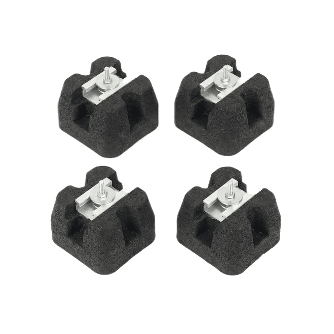 Trillingsdempers voor mini warmtepompen, set van 4 stuks, vermindert geluid en trillingen.
