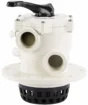 Praher 6-weg klep 1,5" voor zandfilter, geschikt voor zwembadinstallaties.