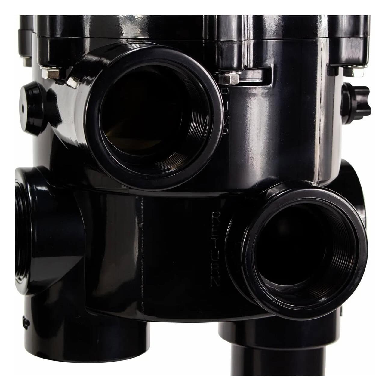 Astral 6-weg klep voor zwembad zandfilter, sidemount installatie.