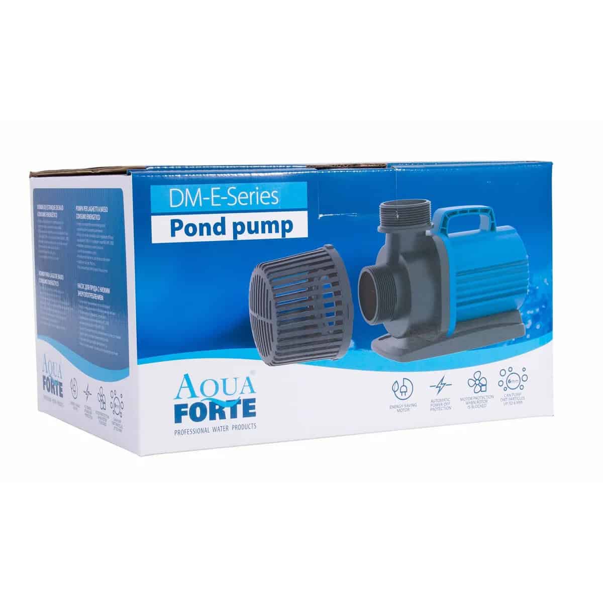 Vijverpomp voor vijvers en waterpartijen, Aquaforte DM-E 10000, geschikt voor tuinzwembaden en vijve.