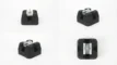 Trillingsdempers voor mini warmtepompen, set van 4 stuks.