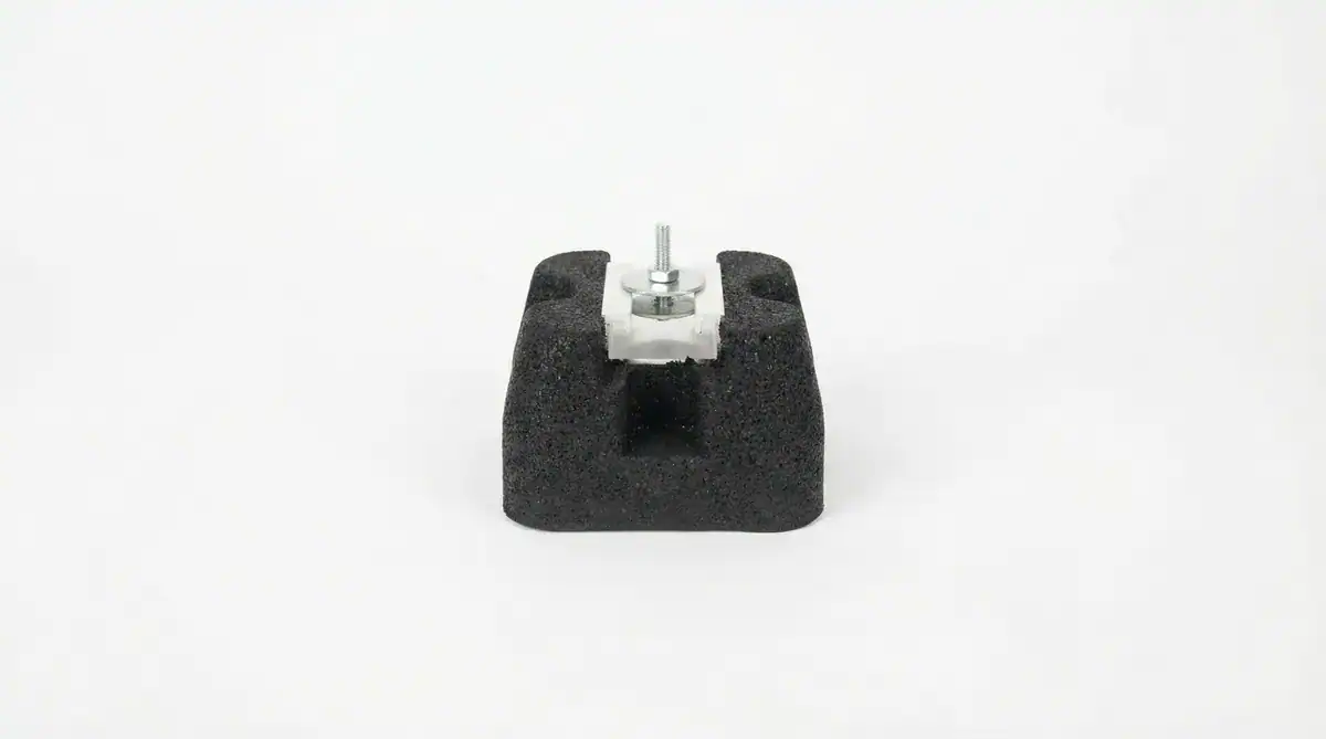 Trillingsdempers voor mini warmtepompen, set van 4 stuks.