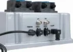 Automatische pH- en redoxregeling voor zwembaden, compact en gebruiksvriendelijk.